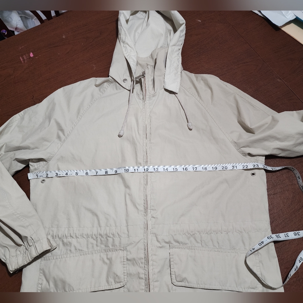 Pacific Trail Men's Beige Hooded Jacket - Picture 3 of 9